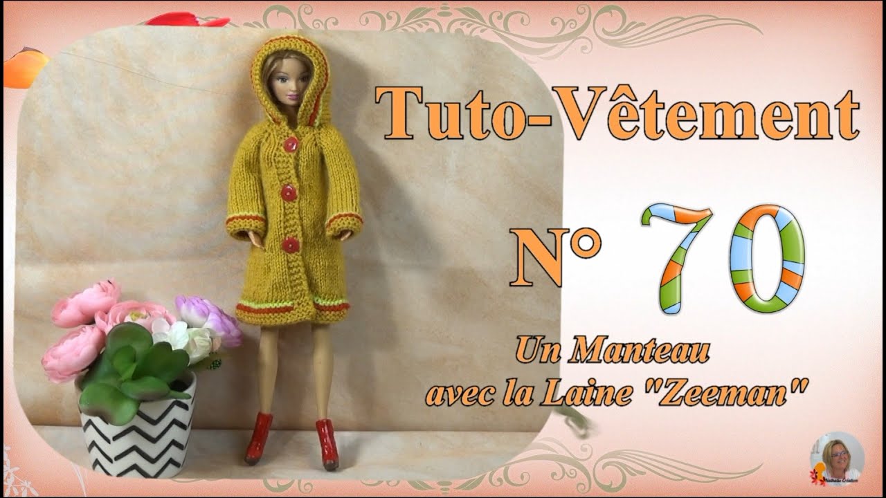🥢 Tuto Tricot N°70 | 🧥 Un Manteau avec la laine 