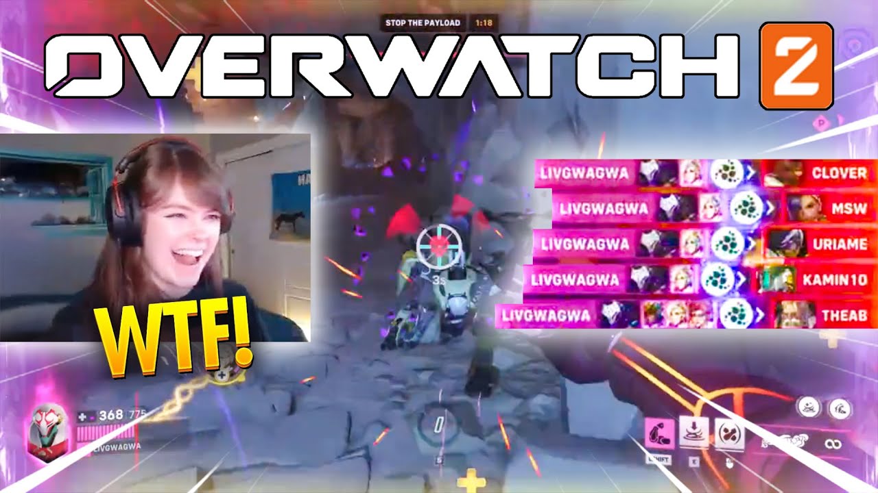 Overwatch 2 — Смешные моменты и лучшие моменты #61