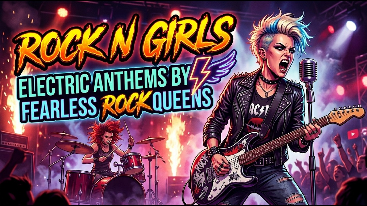 Best Rock n Roll Girls 🔥 Electric Anthems by Fearless Rock Queens 🎸 Rock N Girls