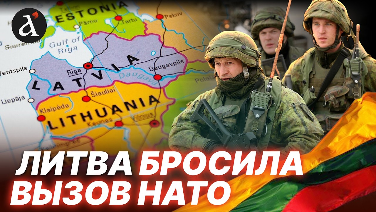 ‼️Литва боится СУДЬБЫ Украины! Страны Балтии строят мощную защиту от вторжения России