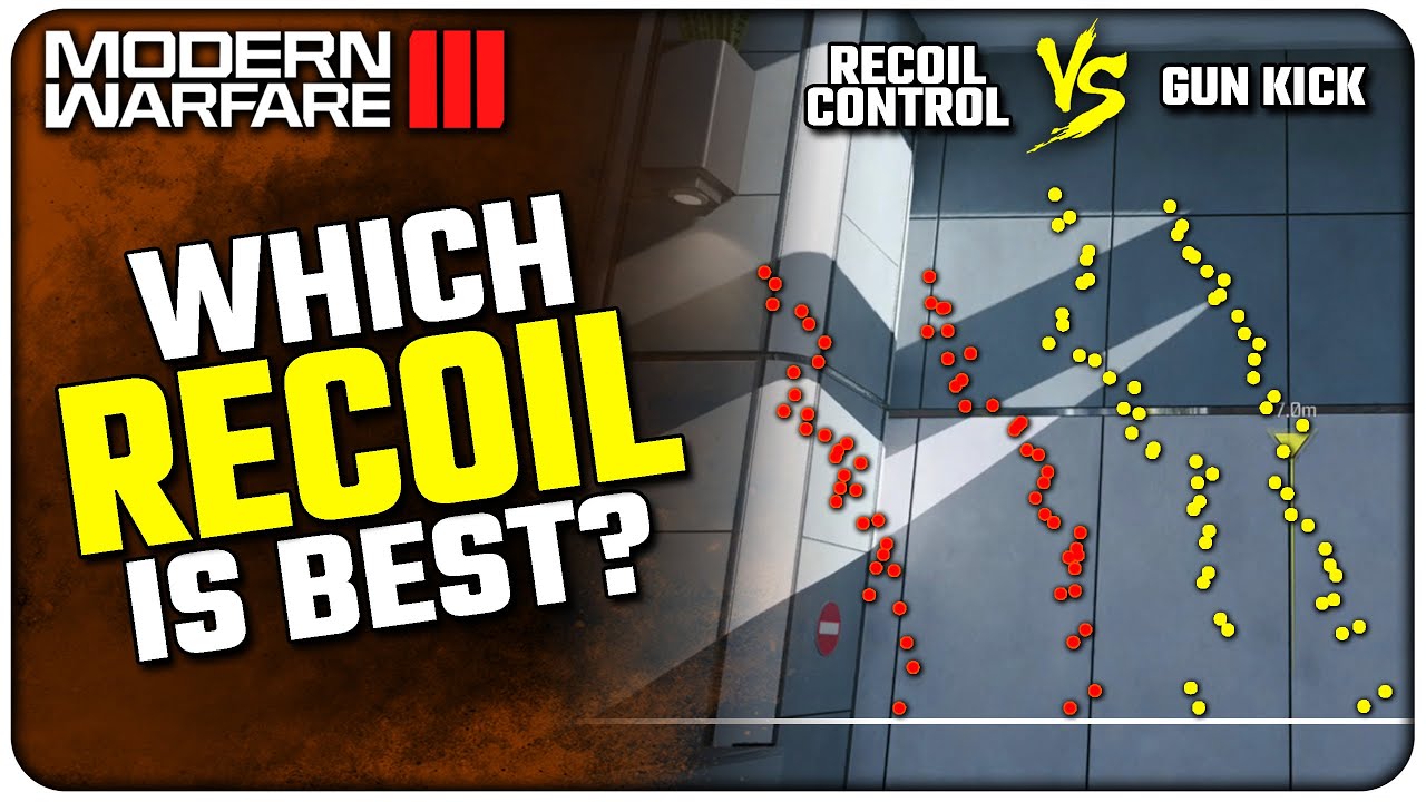 Gun Kick vs Recoil Control in Modern Warfare III! (What's the Difference?)