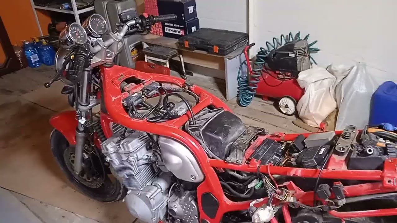 полумертвый бандос! gsf600 реанимация