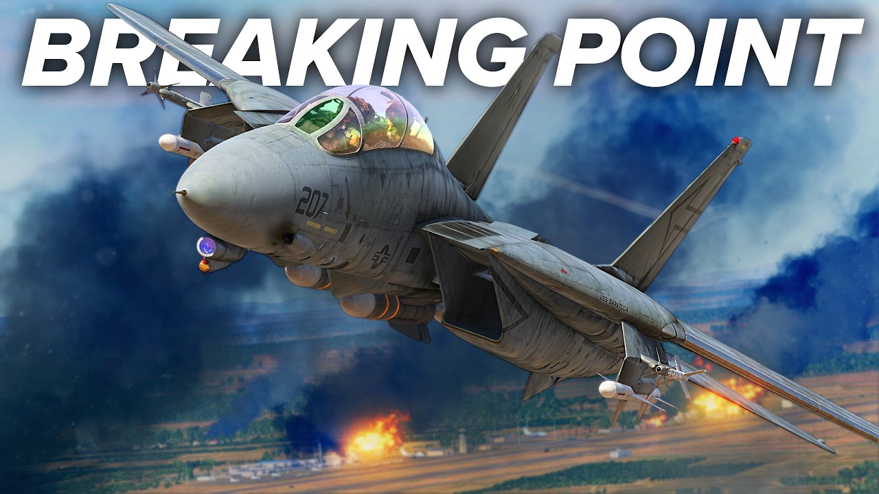 F-14 Tomcat In Contact Over The Battlefield In Syria | DCS World