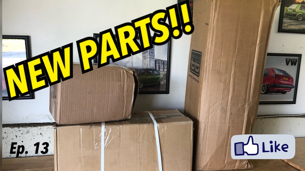 Volkswagen Golf Mk1 Build (Ep.13) / NEW PARTS HAUL OLD CAR / VW Swap Rabbit Caddy Citi Cabrio Jetta