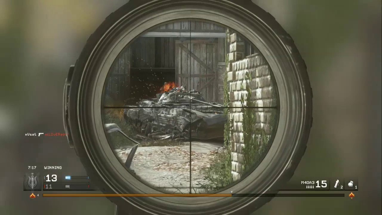 Modern Warfare Remastered: 1st Games with RELENTLESS Streak M16/M40 Gameplay :D