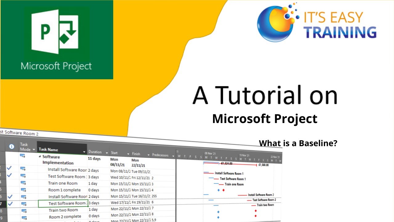 Что такое базовый план в Microsoft Project?