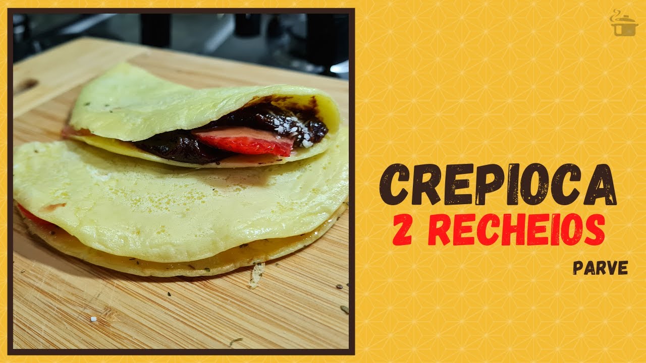 CREPIOCA!!! Minuto com o Chefe! - Massa Kasher Parve!