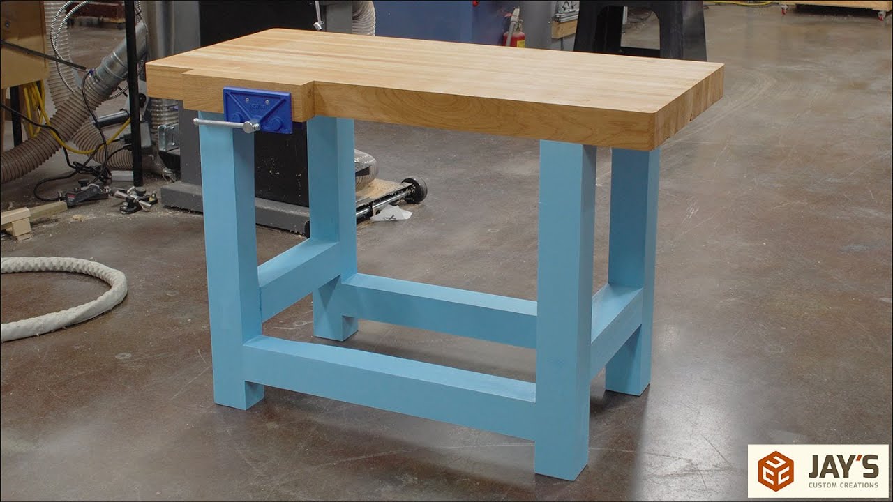 Workbench Vise & Finish, My Daughters Workbench