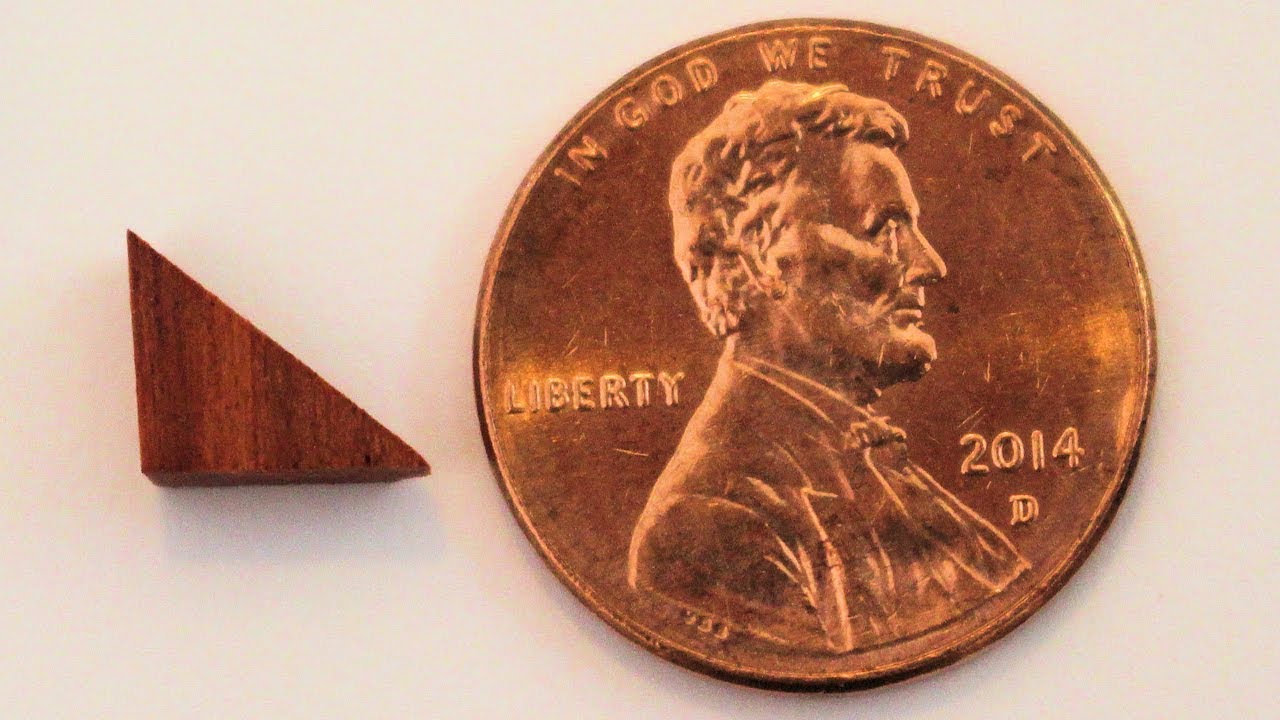 Tiny Cuts on a Miter Saw