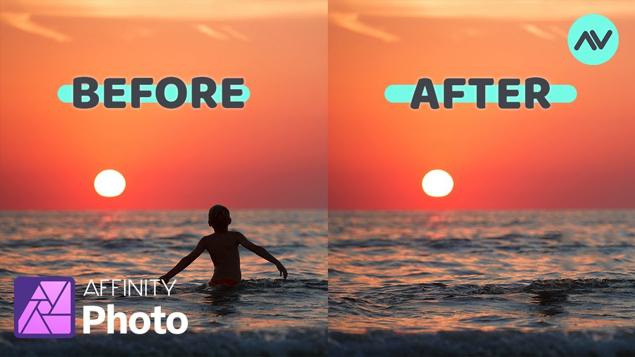 Remove ANYTHING from a photo using Affinity Photo | Affinity Photo Tutorial