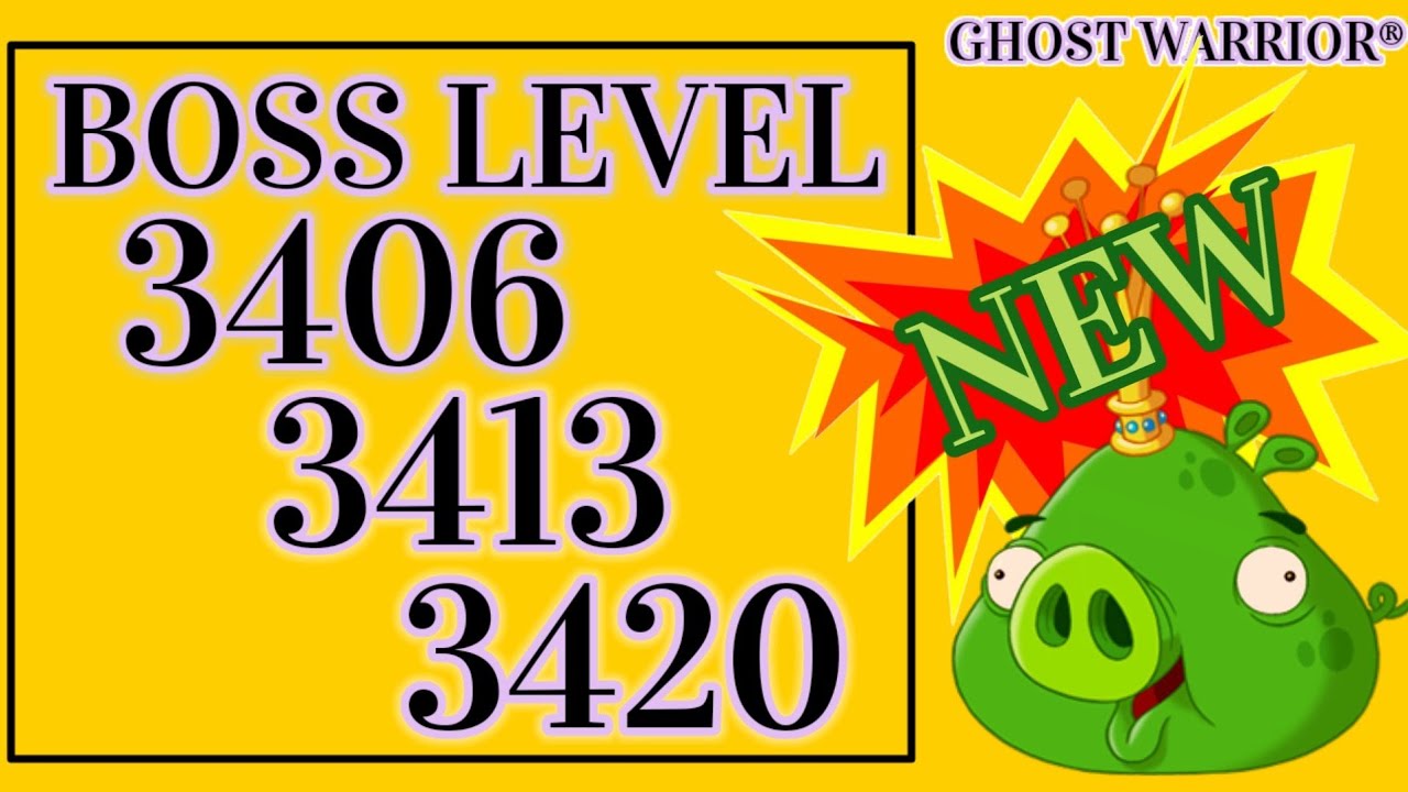 ANGRY BIRDS 2 LEVEL 3406 3413 3420 All cleared after DAILY CHALLENGE TODAY.Updated 10/12/2022