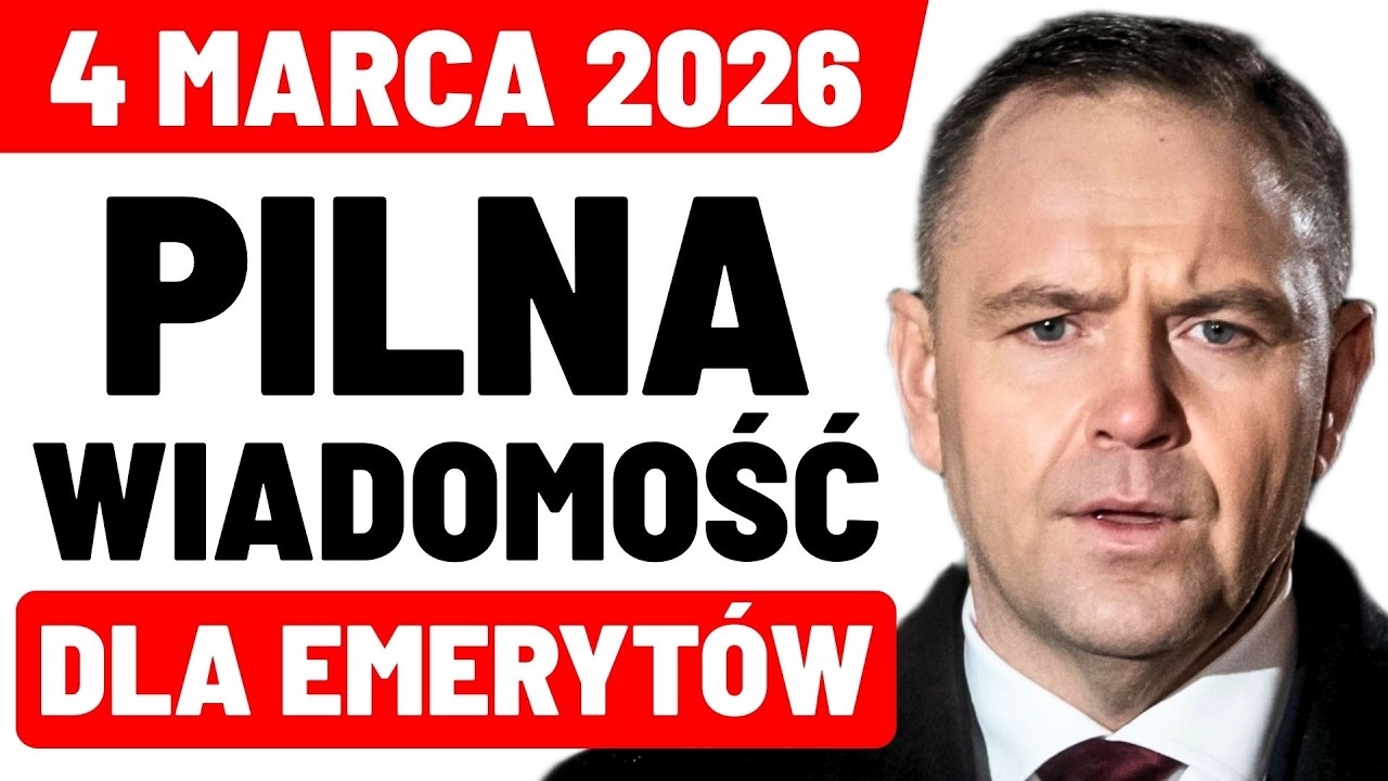 4 MARCA | Emeryci, PILNA WIADOMOŚĆ: zmiany emerytalne POTWIERDZONE – ZUS ujawnił szczegóły!