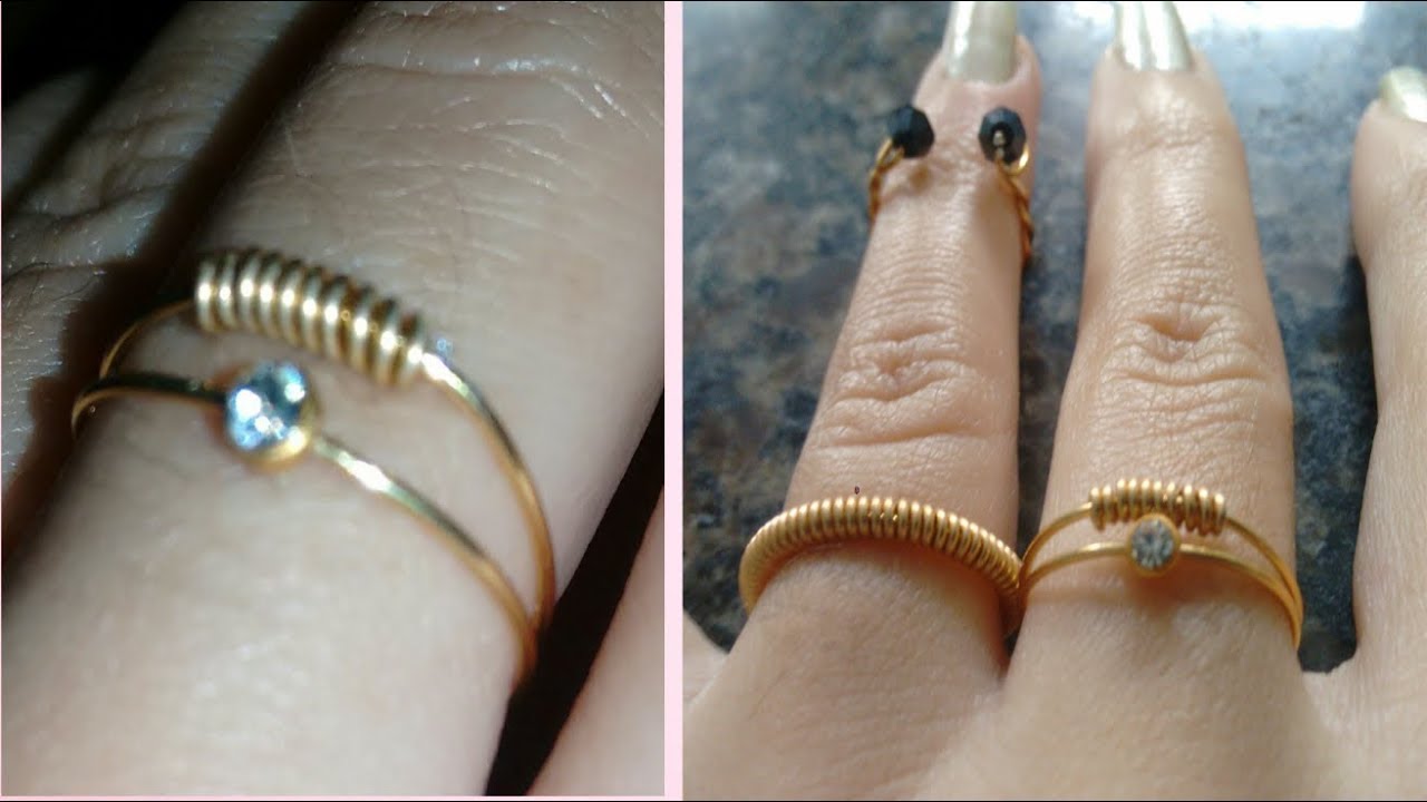ANEL FEITO DE ARAME / DO LIXO AO LUXO