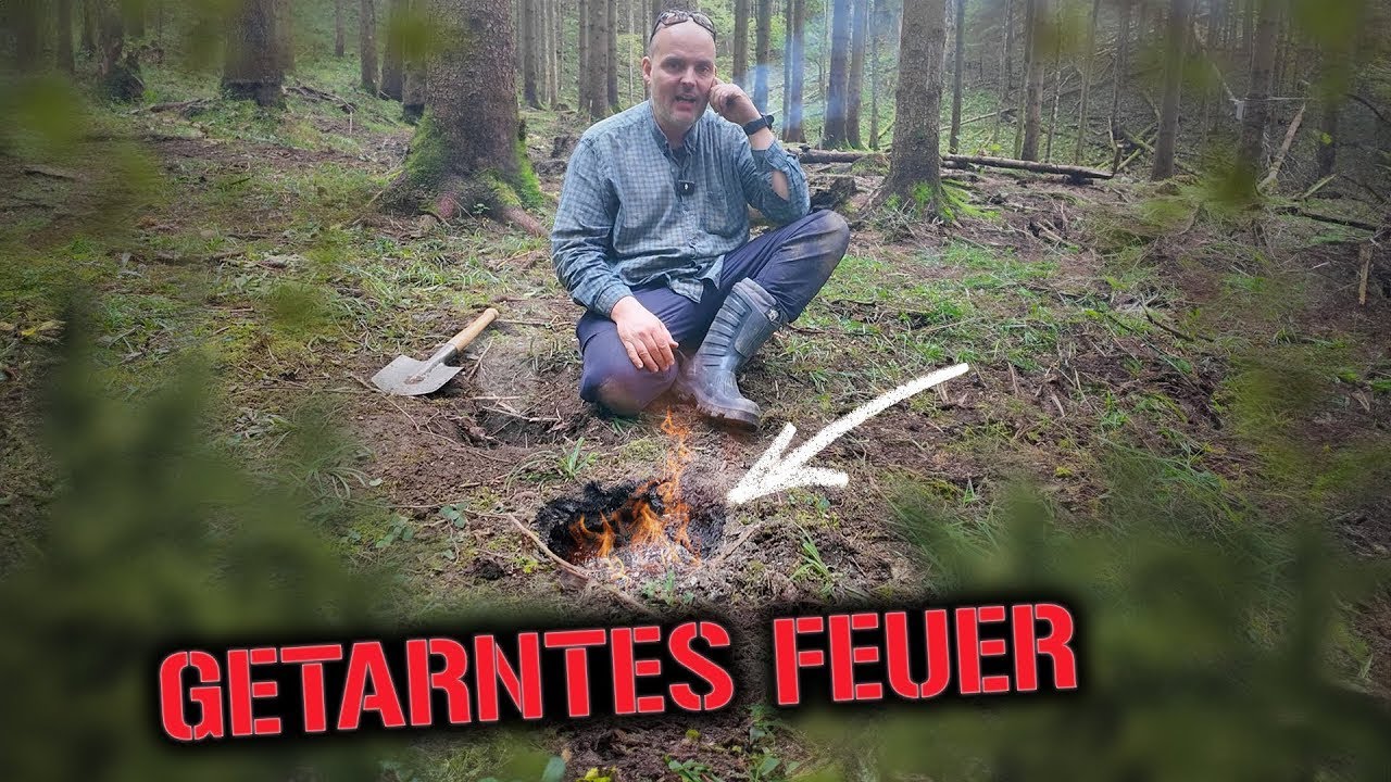 Verstecktes Feuer im Boden: Dakota-Feuerstelle bauen! 🔥🌲