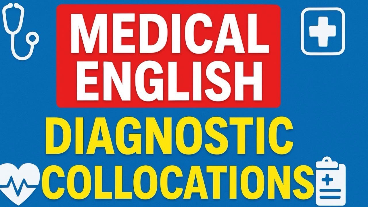 Diagnostic Collocations  - Your Confident Exam Pass #medicalenglish #nurse #medical #hospital
