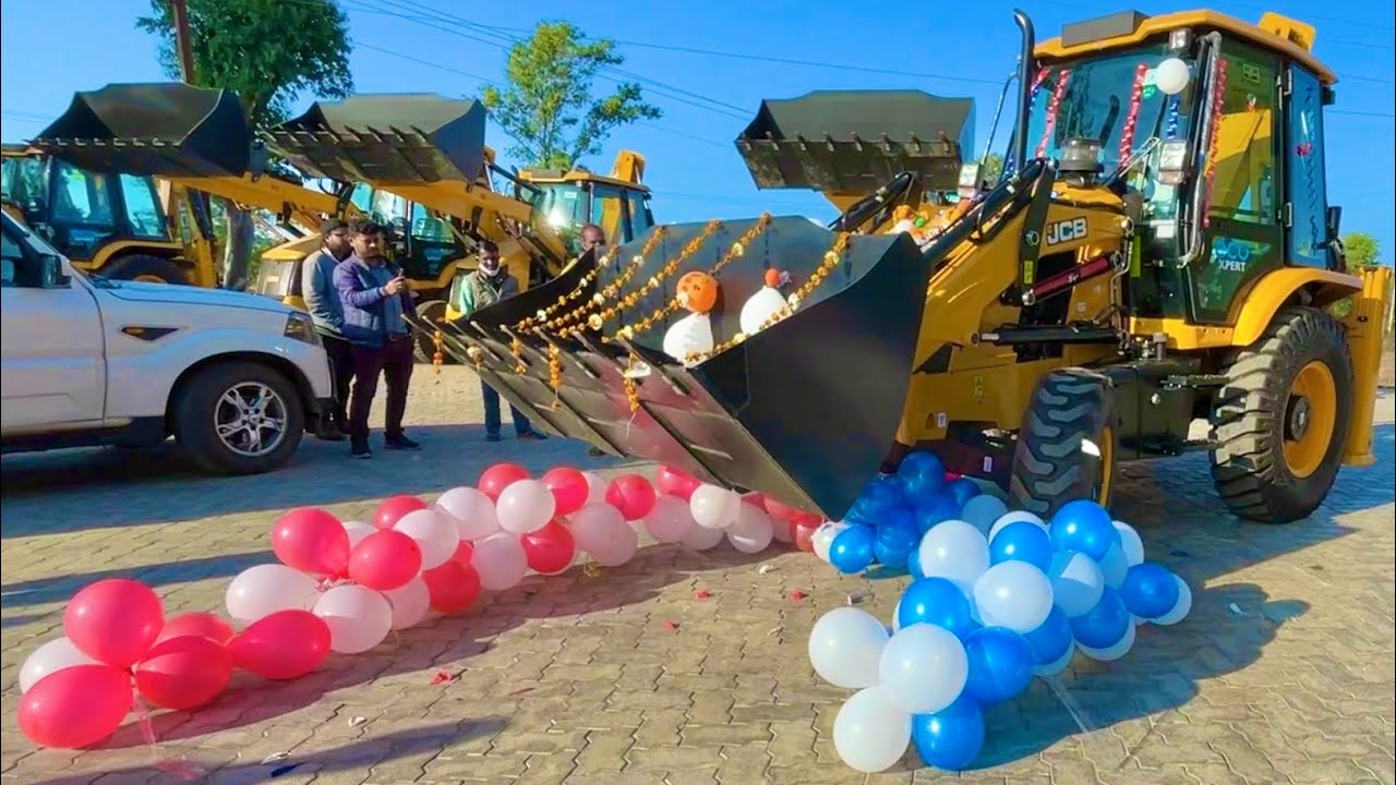 New JCB 3dx Expert 4x4 Backhoe Loader Purchased Delivering with a very fantastic Memory