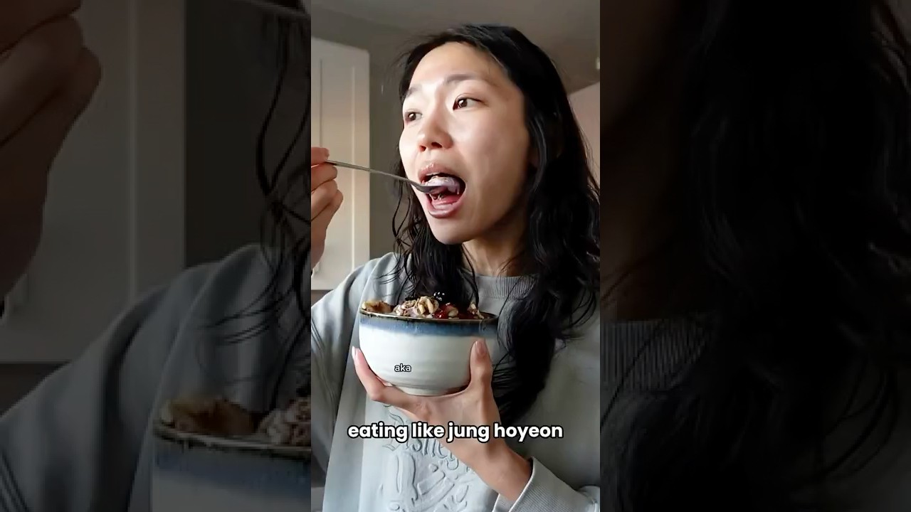 I ate like supermodel jung hoyeon for 24 hours 💕 #junghoyeon #modeldiets