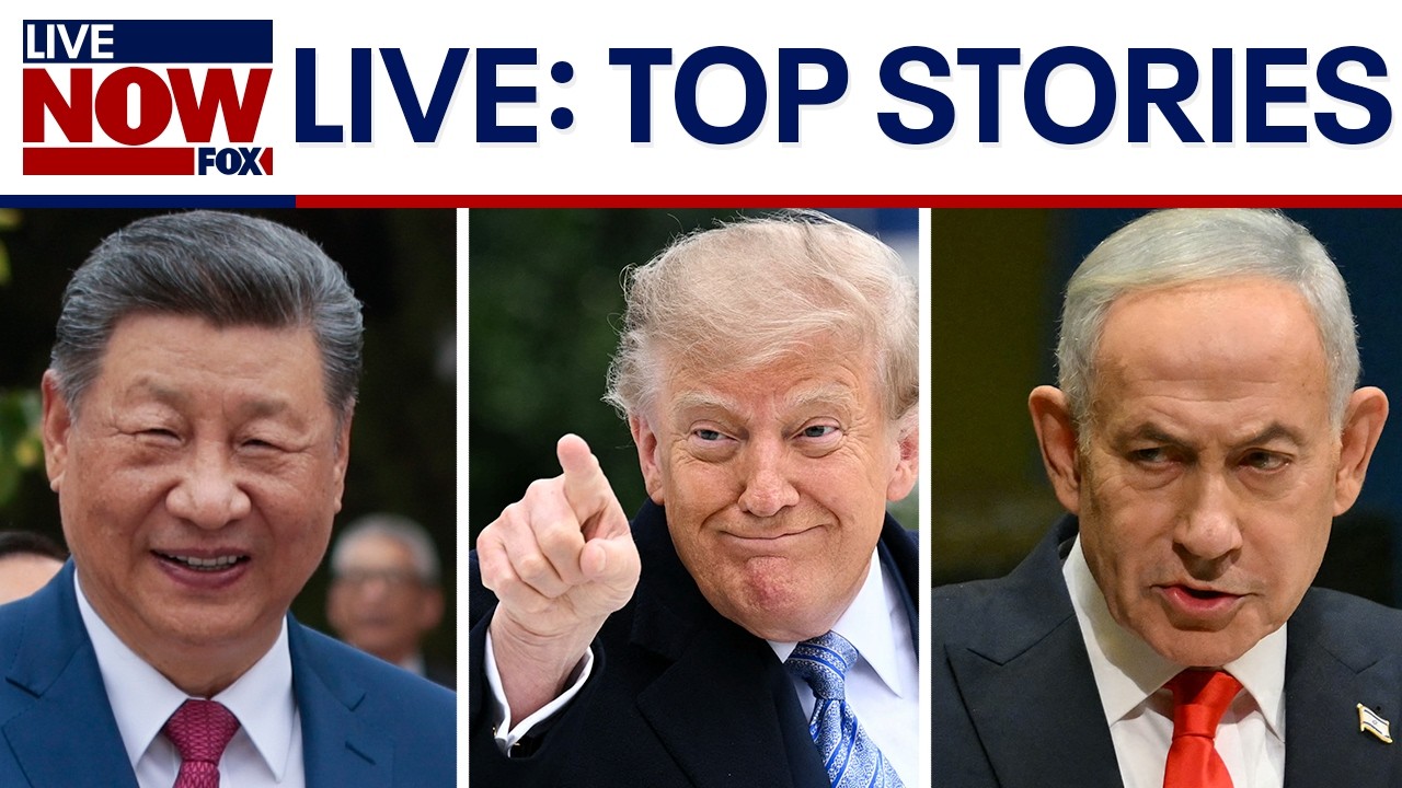 LIVE: Trump meets with Xi, Netanyahu to address UNGA, US-Iran war latest, Tracking Hurricane Polo