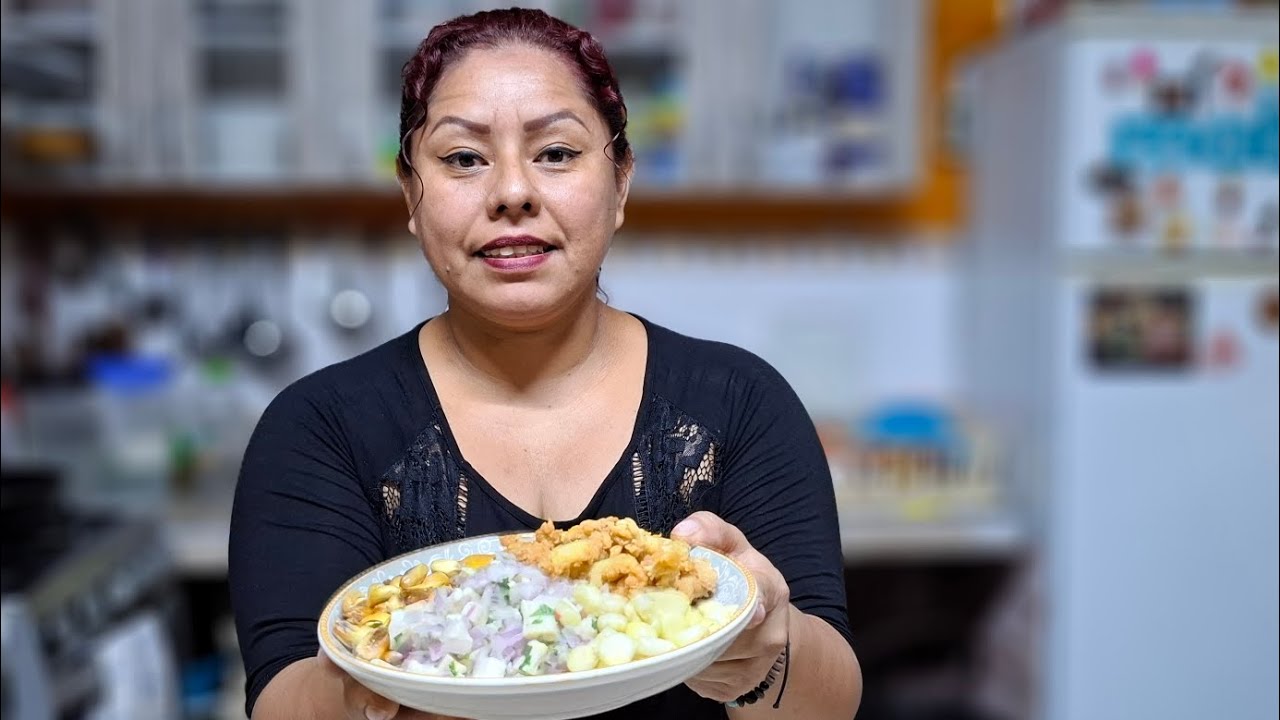CEVICHE DE POTA DE NOCHE / AL ESTILO COCINANDO CON JULY