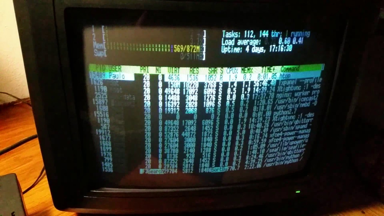 Sinclar PC200 network connected