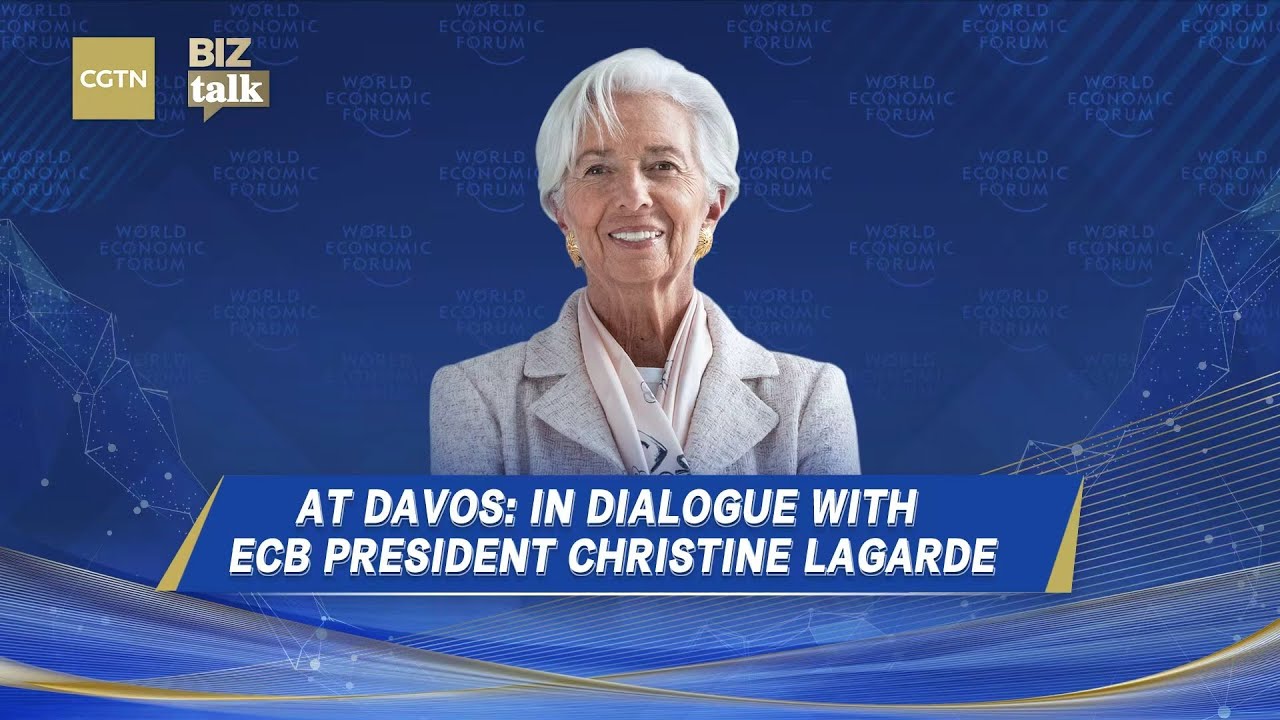 Live: At Davos &mdash; In conversation with European Central Bank President Christine Lagarde