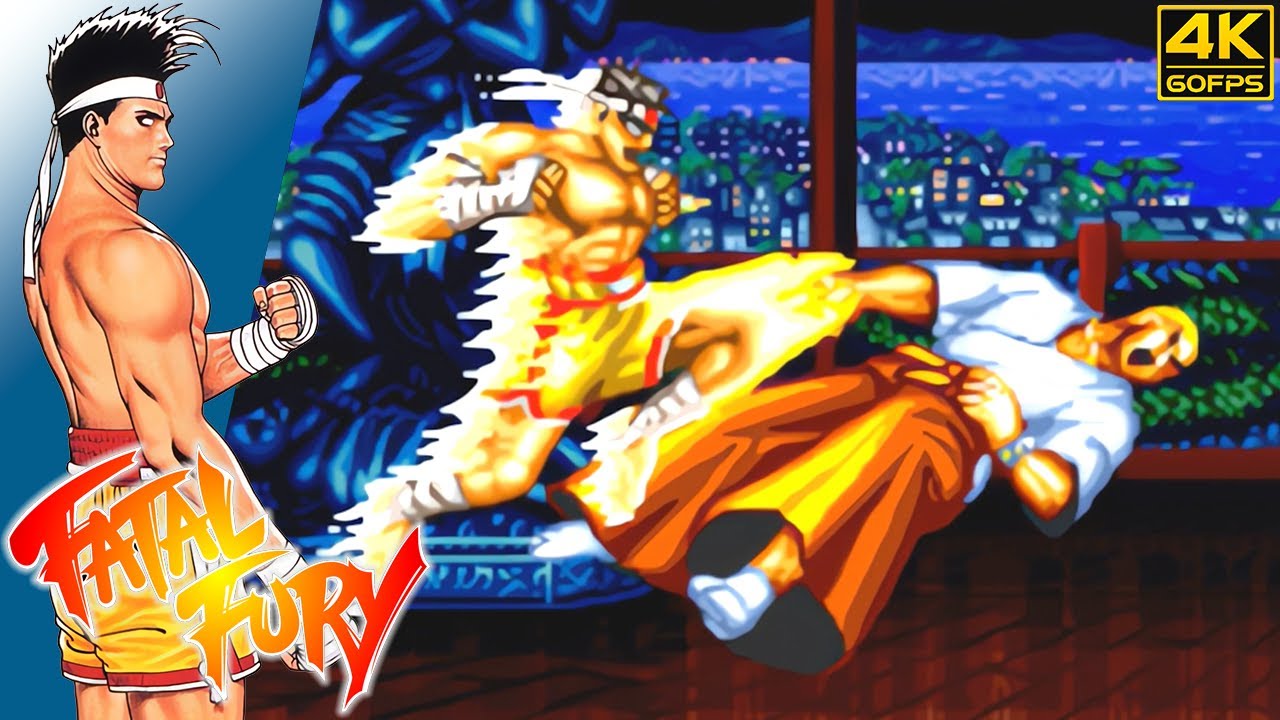 Fatal Fury - Joe Higashi (Arcade / 1991) 4K 60FPS