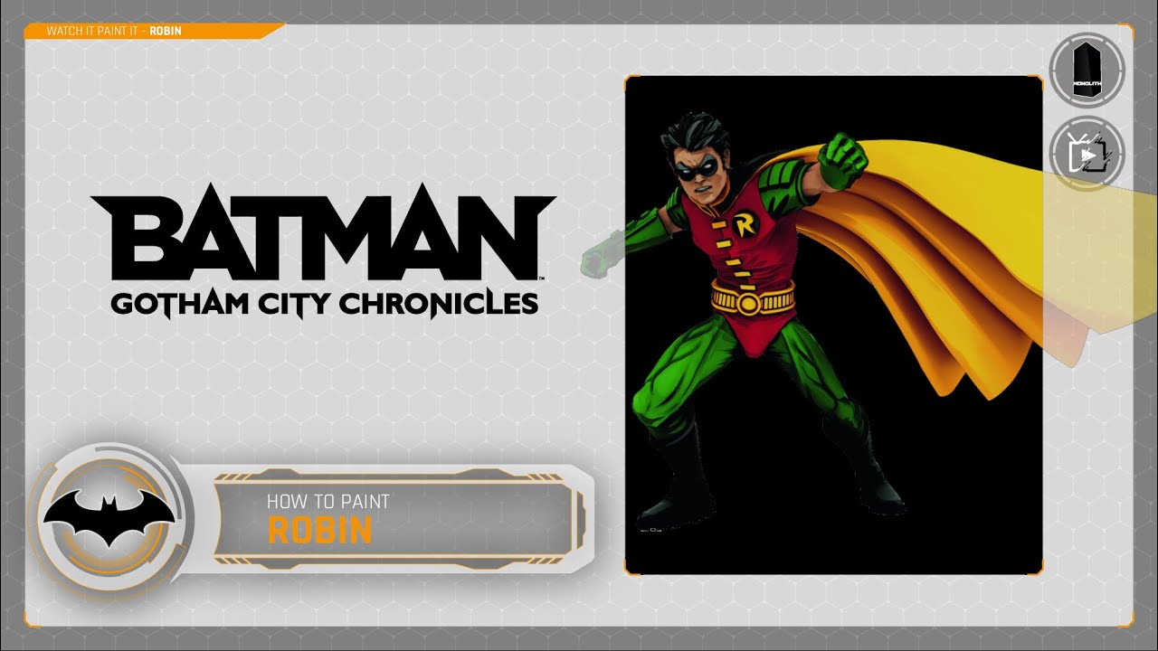 Batman : Gotham City Chronicles - Painting Robin