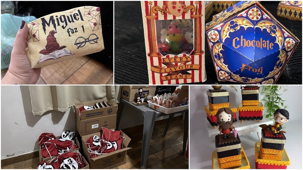ENCHENDO AS LEMBRANCINHAS E PERSONALIZADOS DE DOCES - FESTA DE 1 ANO