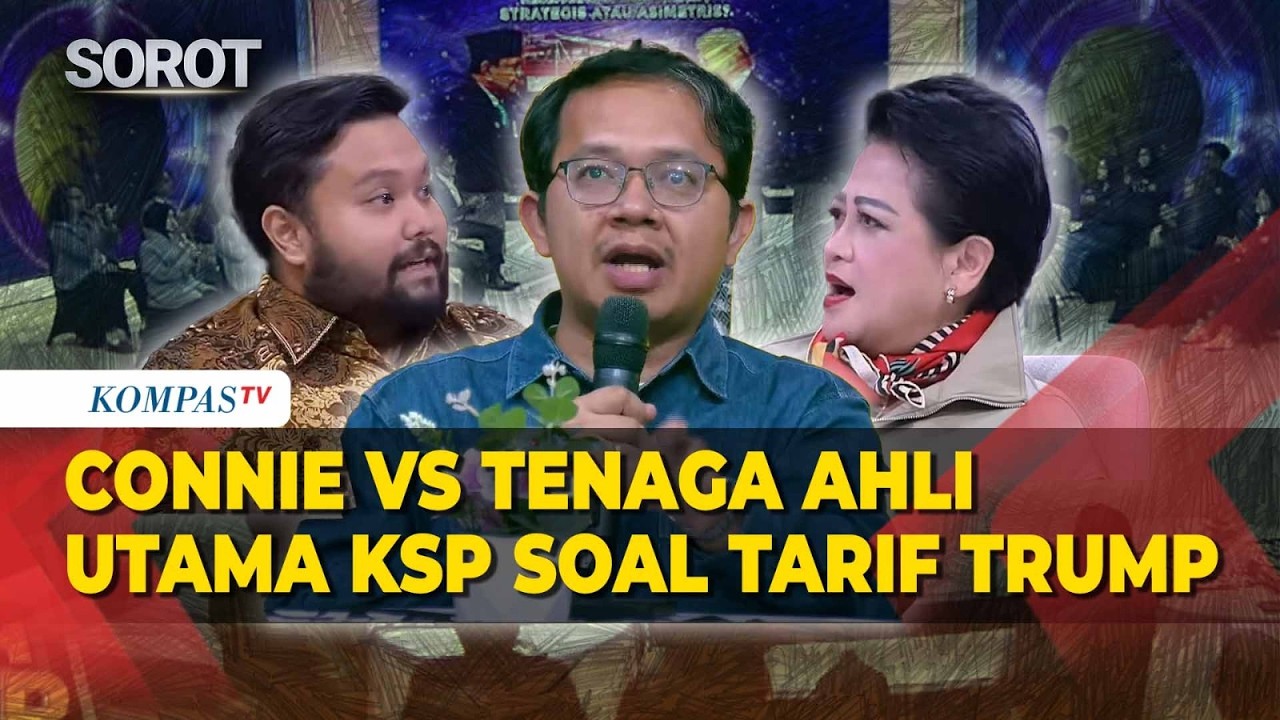 Debat Connie vs Tenaga Ahli Utama KSP soal Tarif Trump, Strategis atau Asimetris? | BOLA LIAR