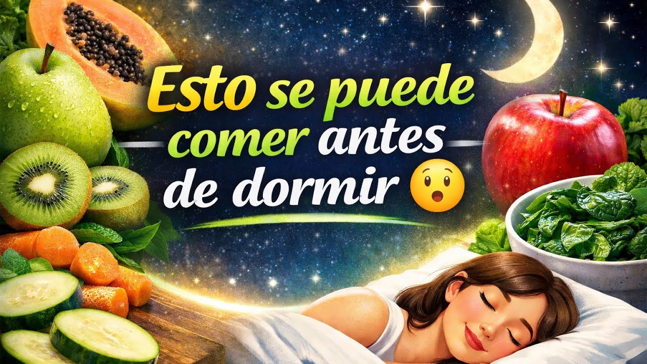 Frutas y Verduras que tu cuerpo ama por la noche