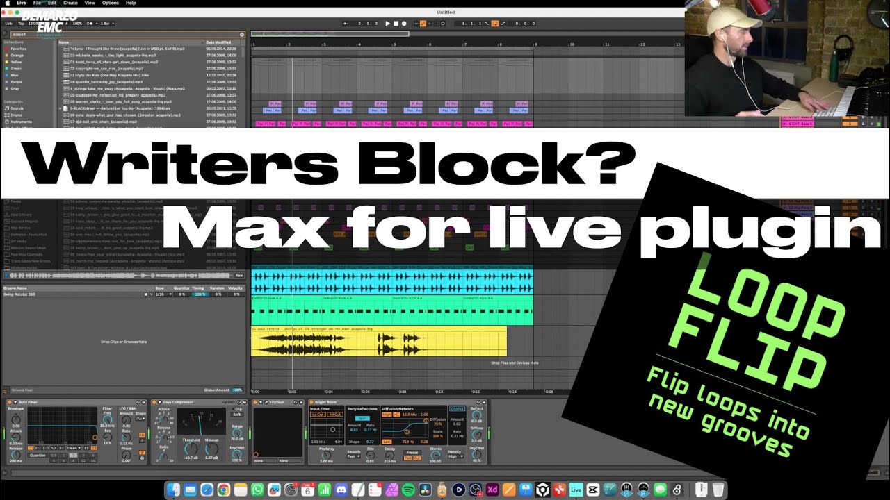Getting creative with this cool MAX FOR LIVE plugin - Loop Flip