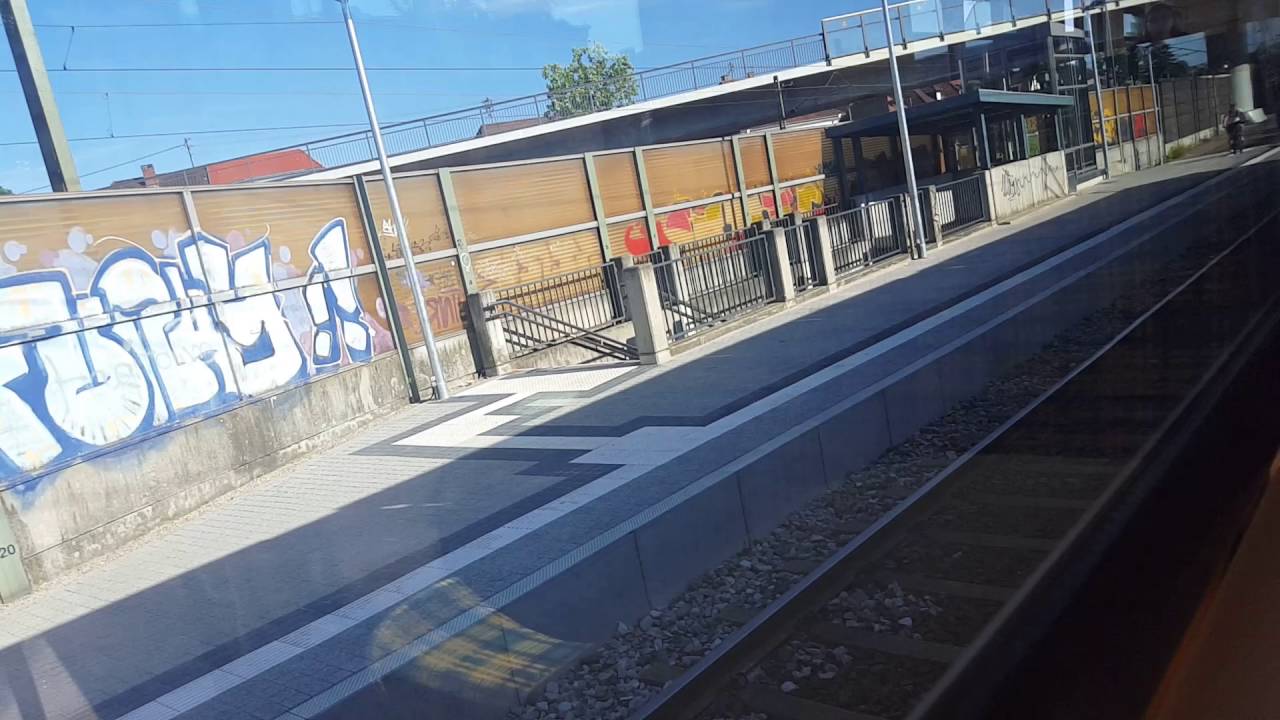 Stadtbahn Karlsruhe: Mitfahrt in der S2 von Reitschulschlag bis Hauptfriedhof!!