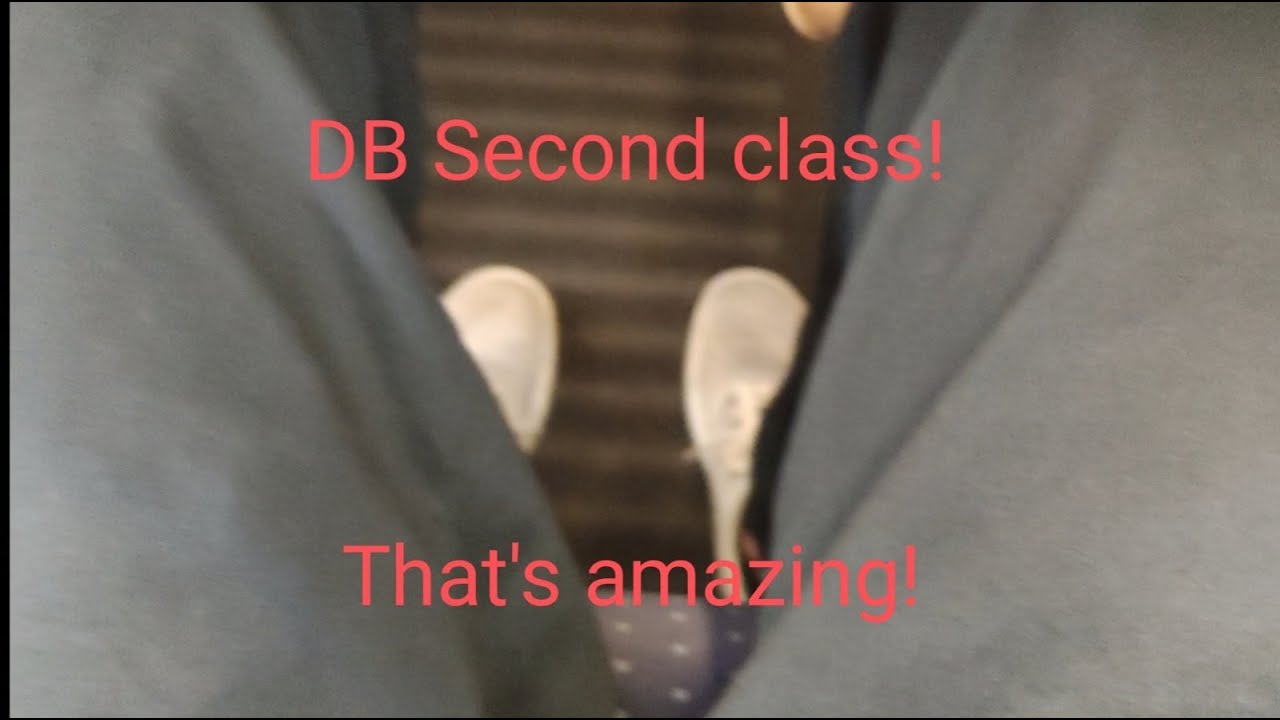 From Mönchegladbach to Nürnberg with Regional and ICE high speed train, in the second class.