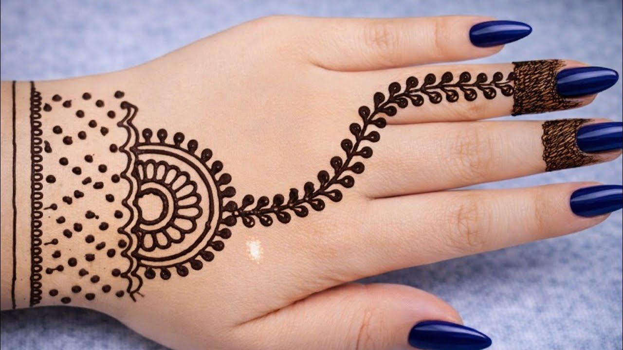 Most beautiful back hand mehndi design ✨💫||tranding back hand mehndi design 2026🥰🔥