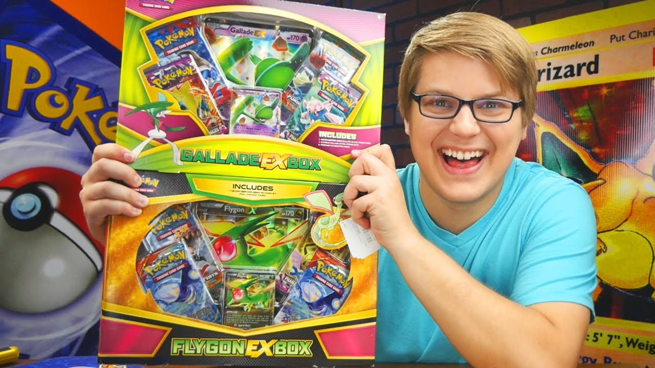GALLADE EX BOX & FLYGON EX BOX OPENING!