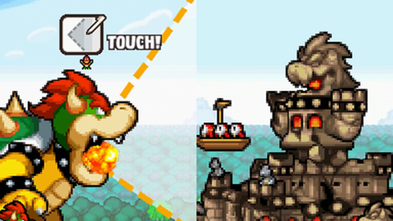 Mario & Luigi: Bowser's Inside Story Boss 9 - Bowser's Castle