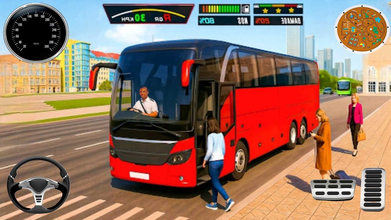 🚌 BUS SIMULATOR EVO : Ultra Realistic Graphics (4K) - Mobile Games 🔥