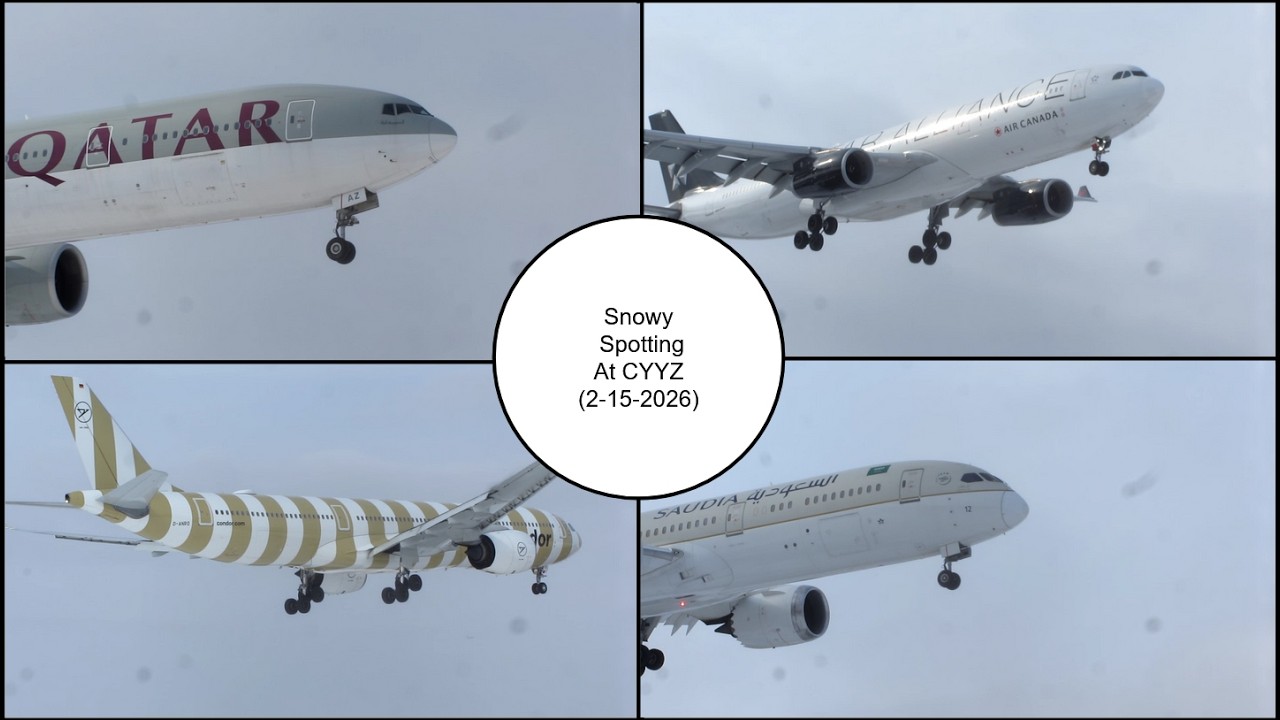 Snowy Spotting At CYYZ (2-15-2026)