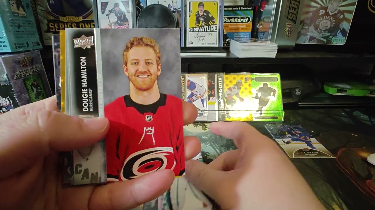 #13 Upperdeck 2021-22 extended Blaster x2, 2022-23 series one Blaster ja 2024-25 extended blaster