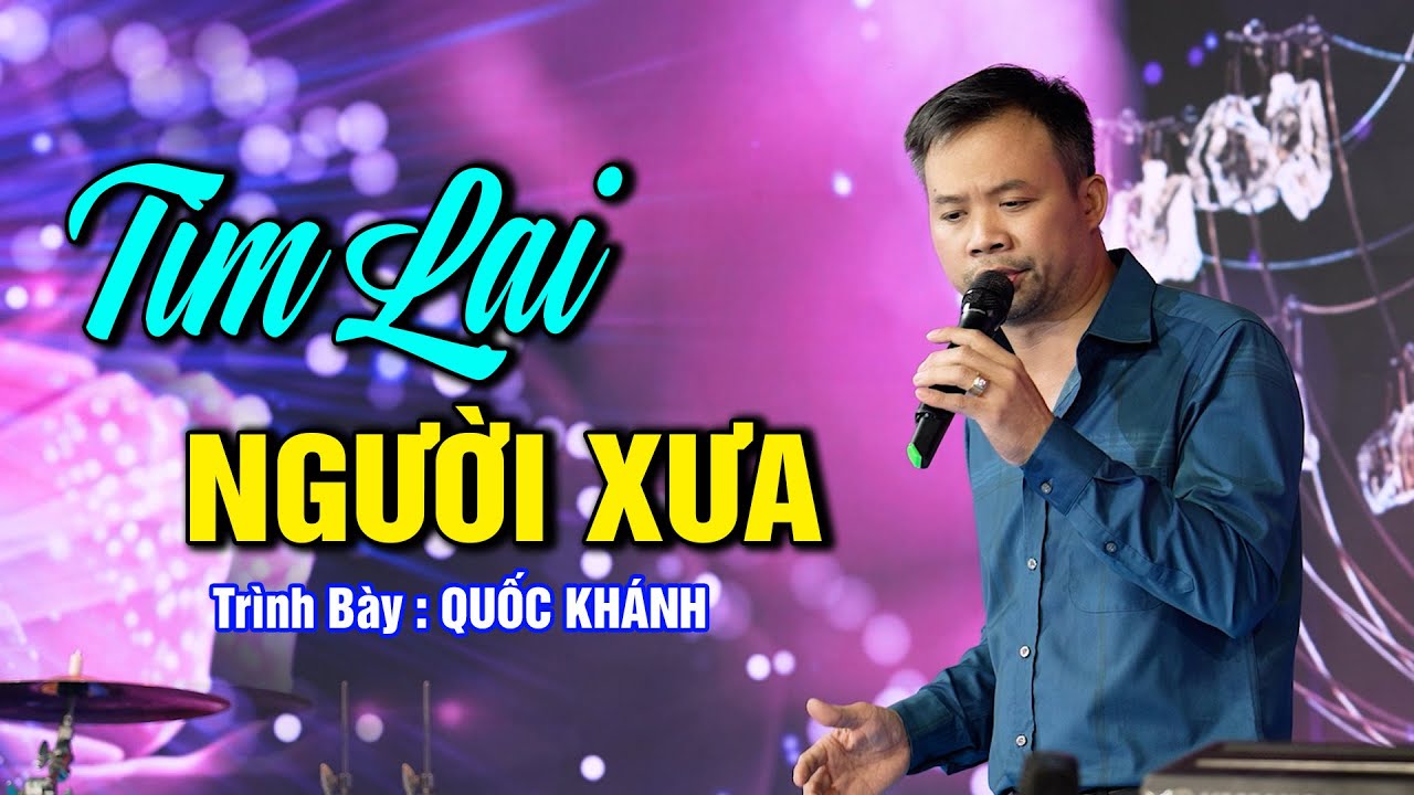Tìm Lại Người Xưa - Quốc Khánh ( Phòng Trà H Music ) Cất Tiếng Hát Ai Nghe Cũng Nổi Da Gà