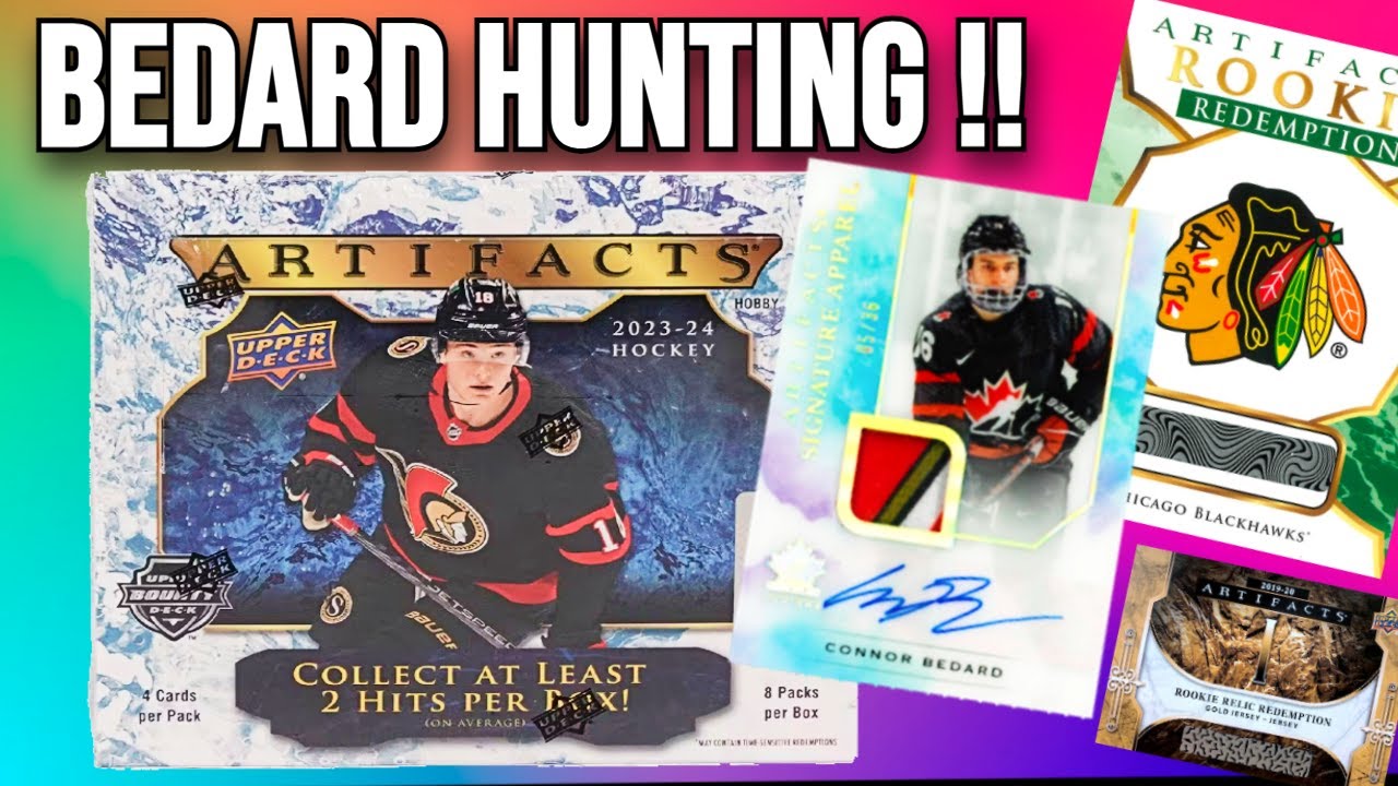 БЕДАРД ЗДЕСЬ!! Открытие хоккейной коробки Upper Deck Artifacts 2023-24!