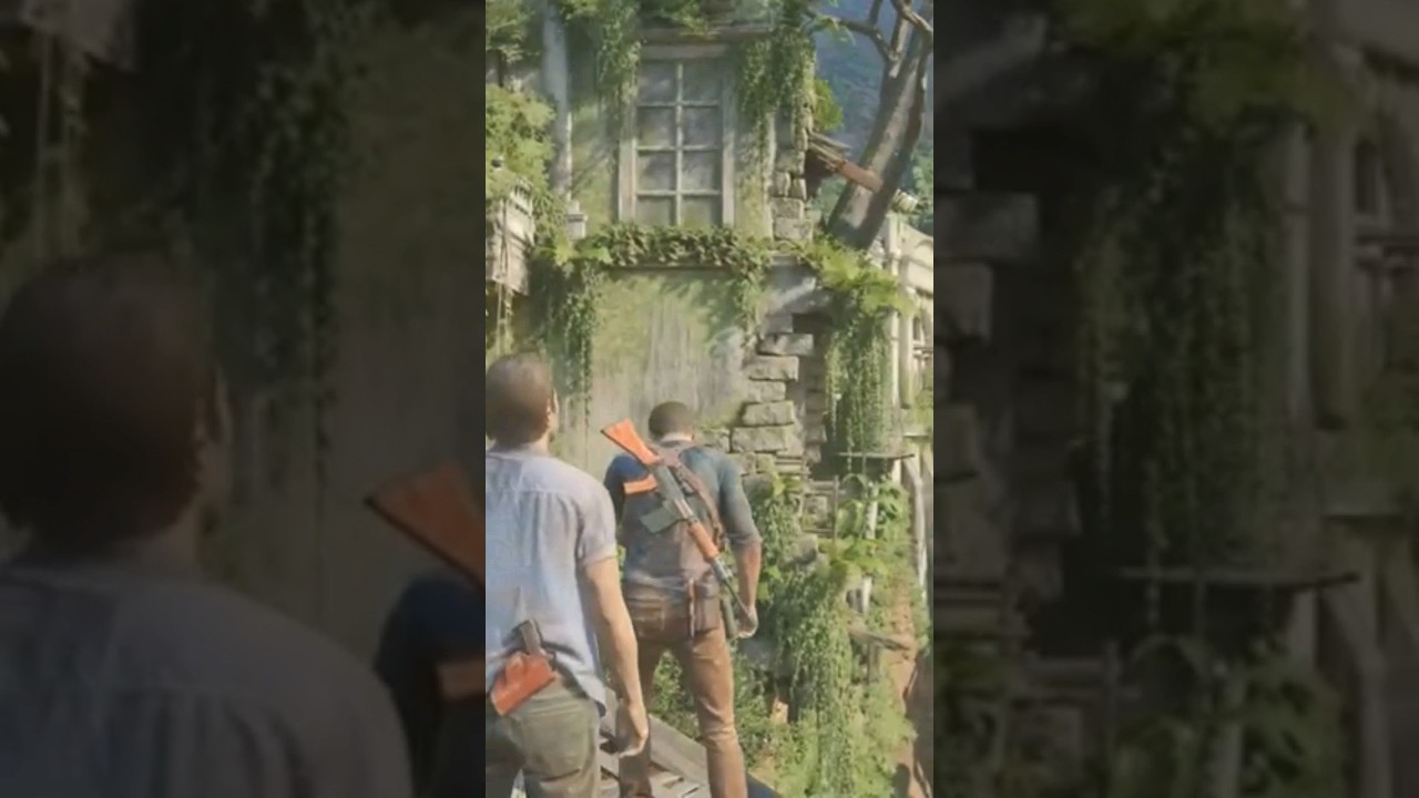 Uncharted 4 is so BEAUTIFUL 🤩 EPIC Adventure Time #shorts