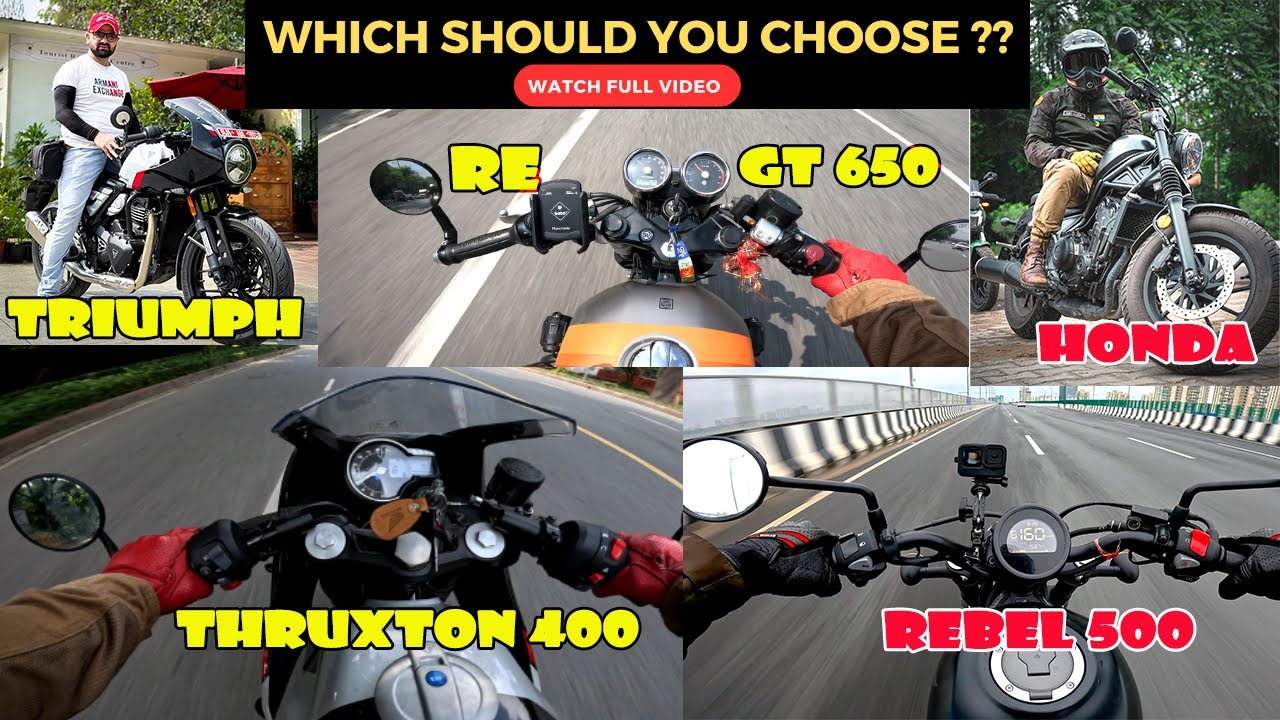 TRIUMPH THRUXTON 400 Ride Review 