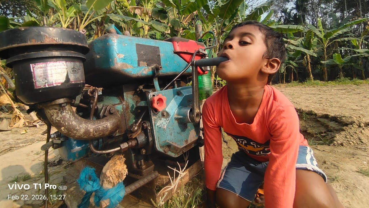 Rubel and Mustakin, Two Village Boys, Gave Water to The Challow Machine 