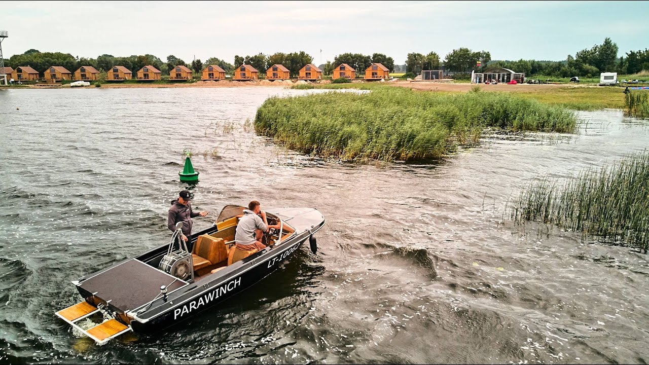 Paraglider boat winch Towing, SIV & Acro training spot
