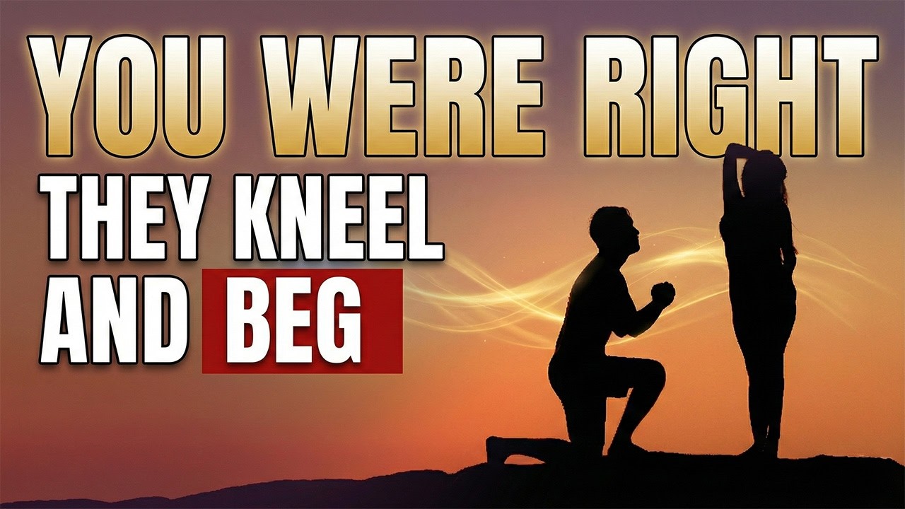 [INEVITABLE] They Can’t Resist Apologizing to You — They’ll Kneel and Say “You Were Right”