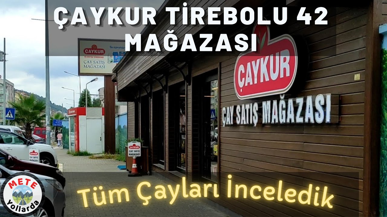 Tirebolu 42 🫖Türkiye'nin En İyi Çayı mı? Çaykur Tirebolu Çay Mağazası'nı Gezdim.