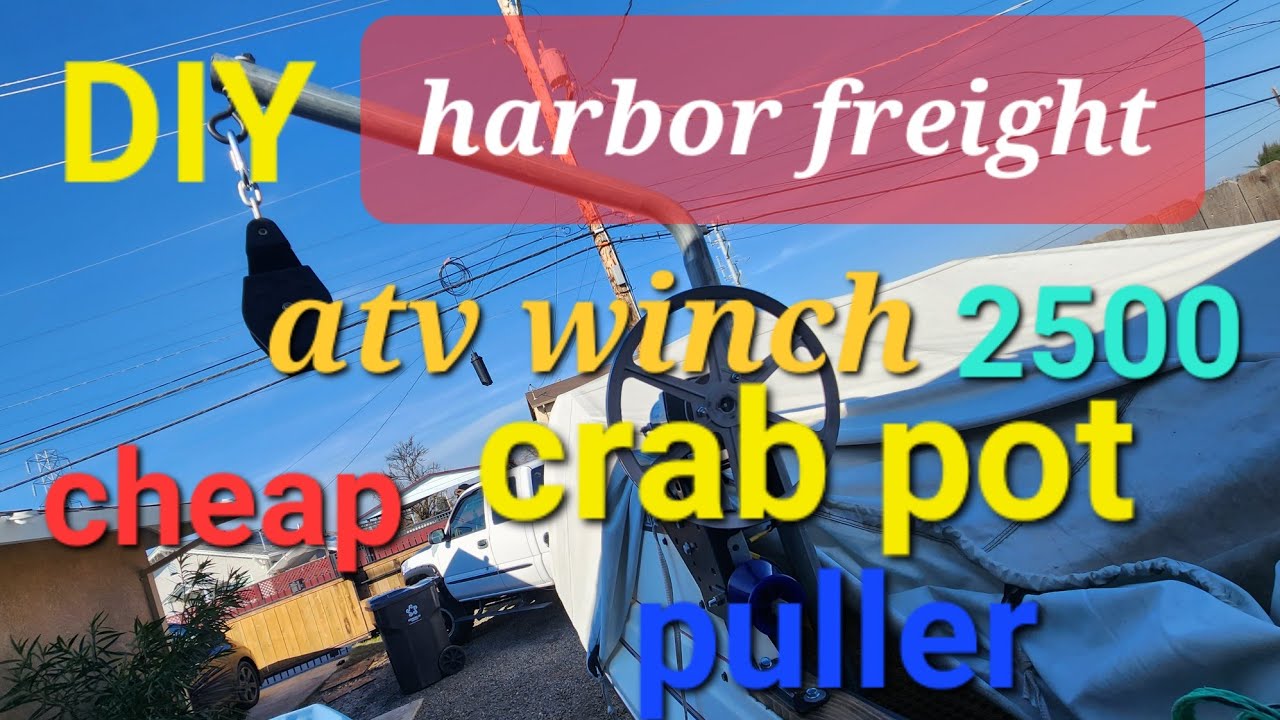 diy harbor freight crab pot puller
