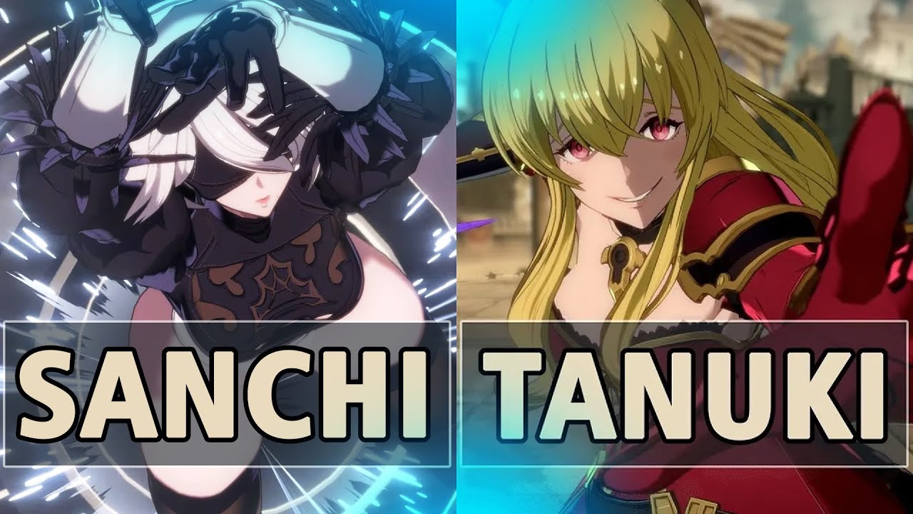 GBVSR:🔥Sanchi (2B) Vs TANUKI (Vira)🔥| High Level Gameplay.
