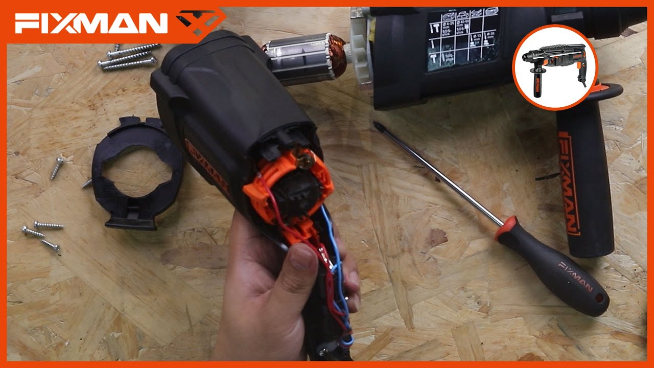 FIXMAN FM202800 Rotary Hammer Mainternance Guide